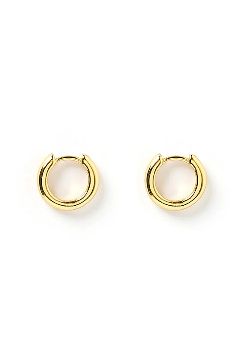 Shia Huggie Earrings Gold