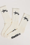 Standard Shawn Sock 3 Pack White
