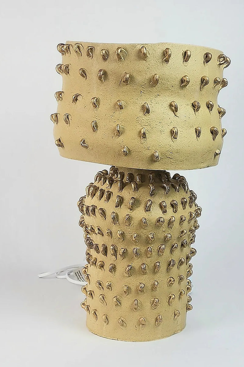 Embroider Ceramic Lamp