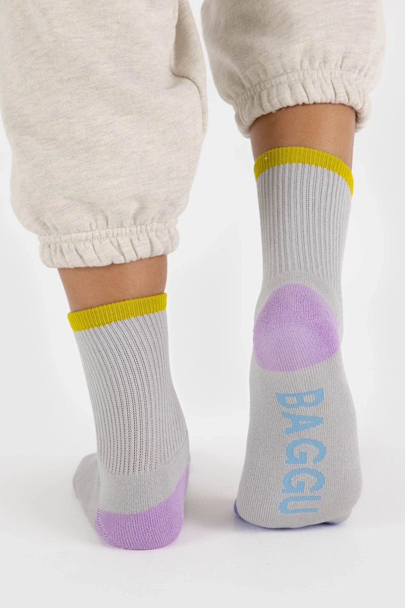 Ribbed Sock Fog Mix