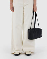 Nylon Bowler Bag Black