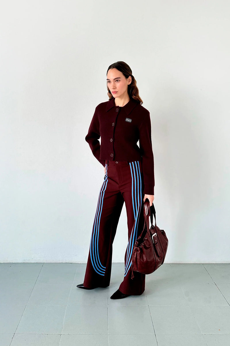 Beverly Cardigan Plum
