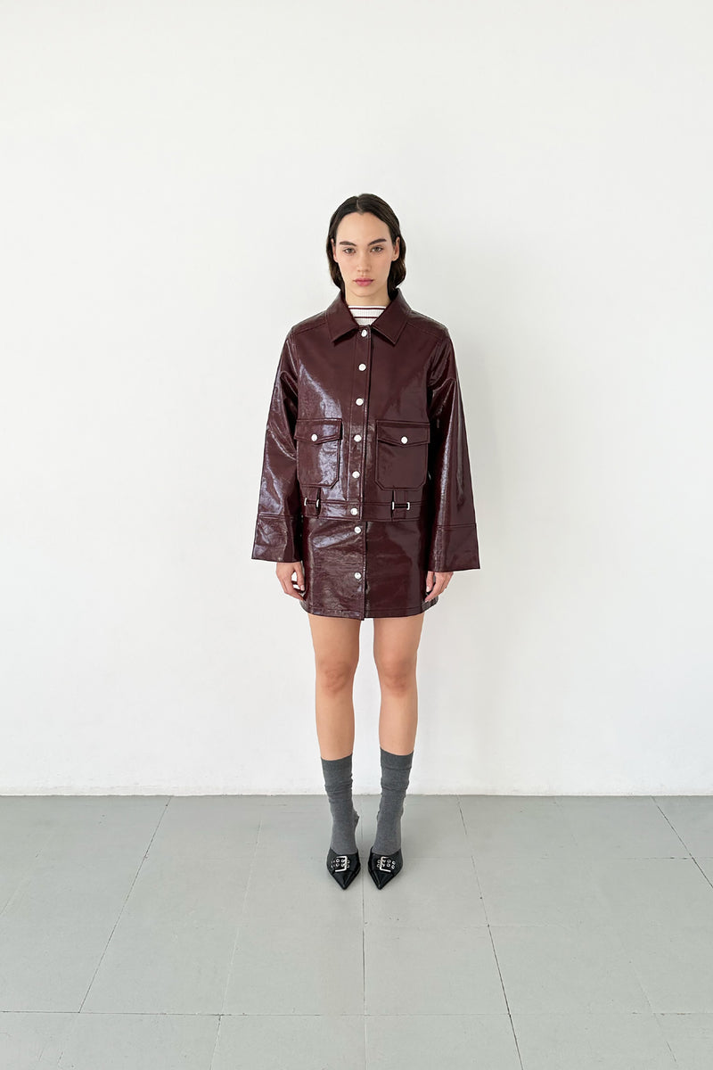 Lena Skirt Plum