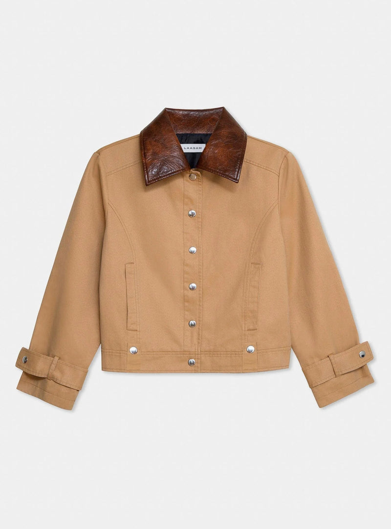 Braidy Jacket Beige – think alike store
