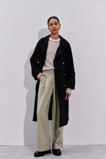 Camden Trench Black