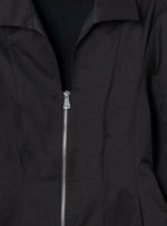 Harlem Zippered Shirt Black