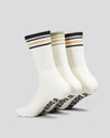 Stripe S Dot Sock 3 Pack