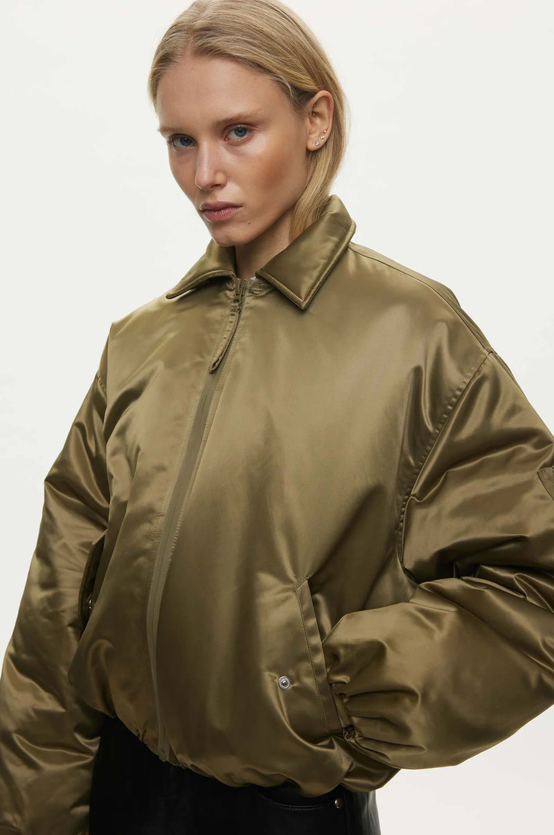 Blink Bomber Jacket Olive