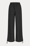 Serena Trousers Black Pinstripe