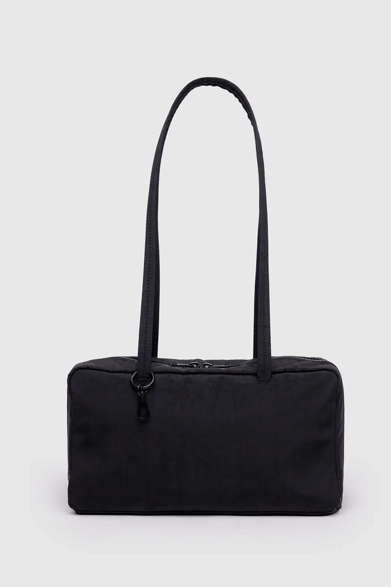 Nylon Bowler Bag Black