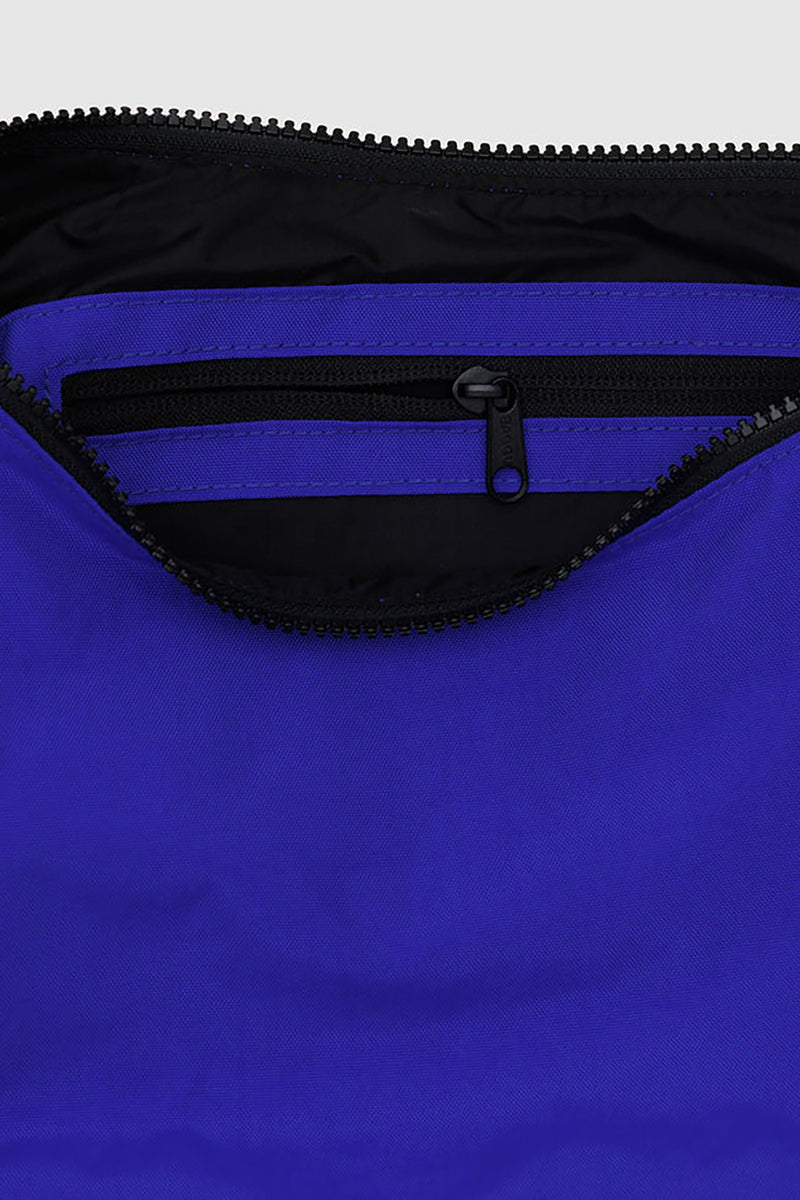 Medium Nylon Crescent Bag Lapis