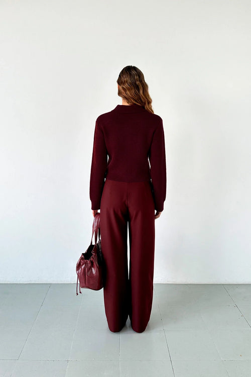 Beverly Cardigan Plum
