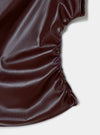 Ivone Asymmetric Top Plum