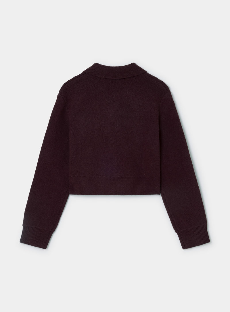 Beverly Cardigan Plum