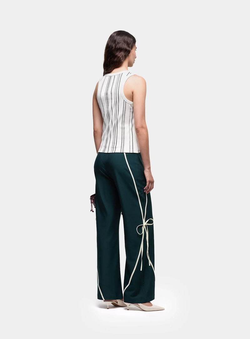 Vicky Pants Dark Green