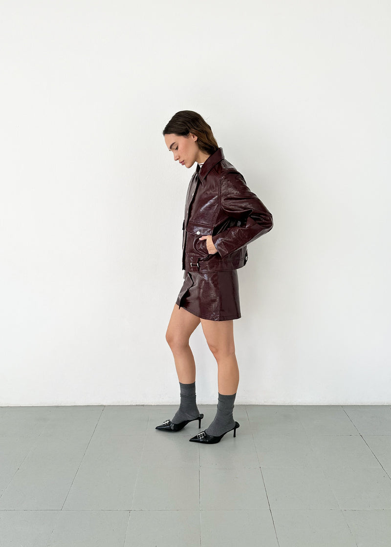 Bruna Jacket Plum