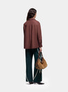 No Boyfriend Shirt Brown