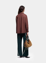 No Boyfriend Shirt Brown