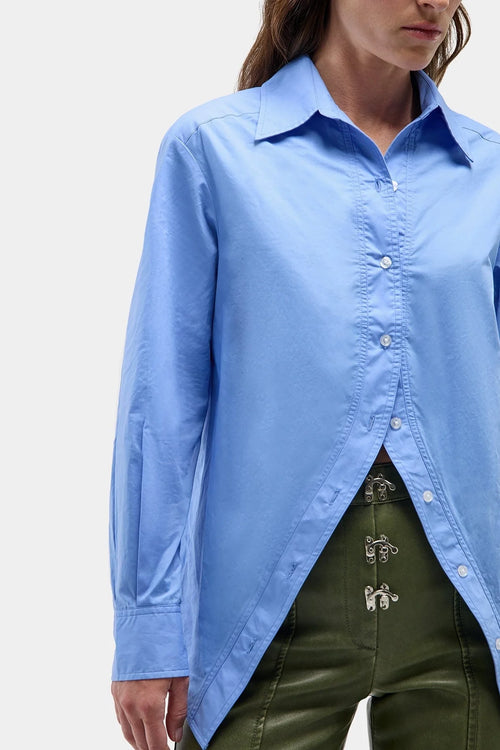 No Boyfriend Shirt Blue