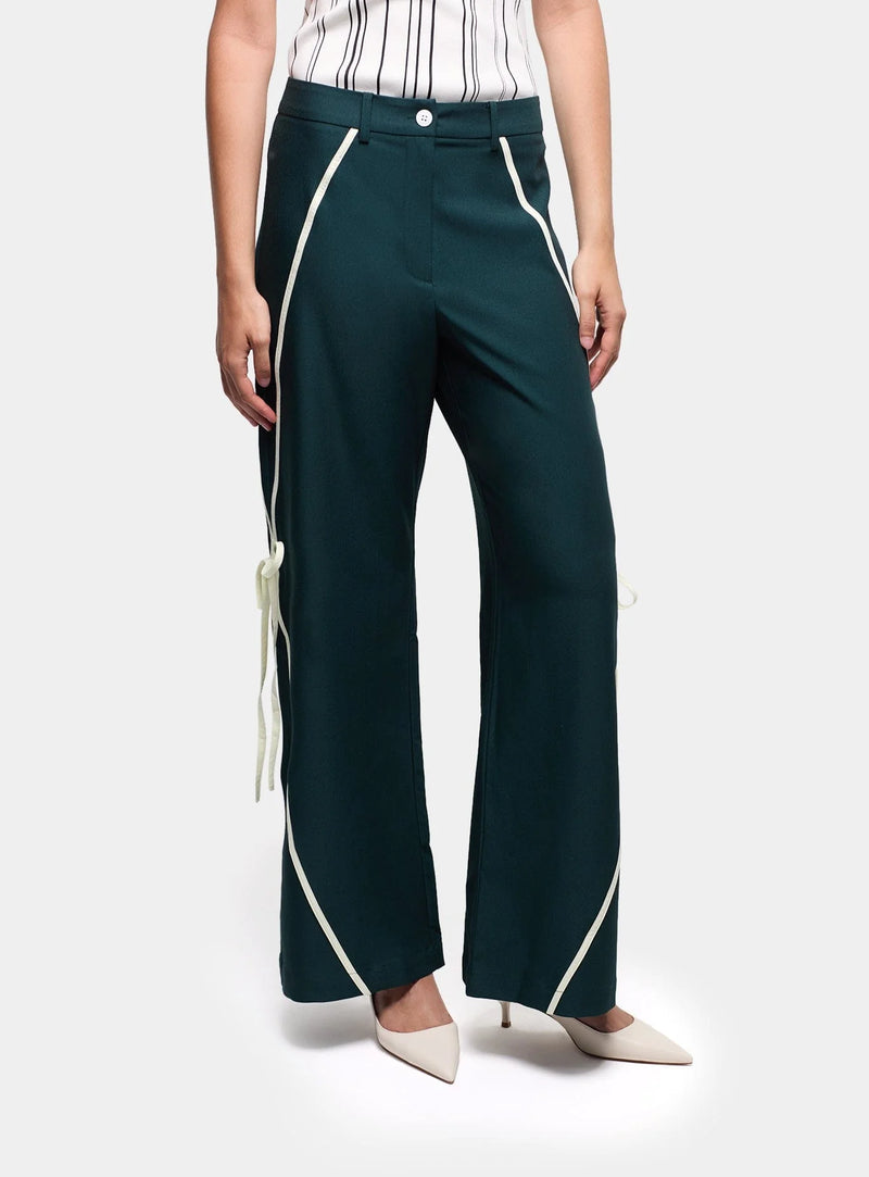 Vicky Pants Dark Green