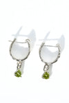 Peridot Hoop Earrings 1