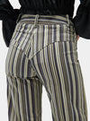 Holly Corduroy Grey Striped Pants
