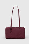 Nylon Bowler Bag Mahogany