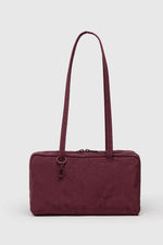 Nylon Bowler Bag Mahogany