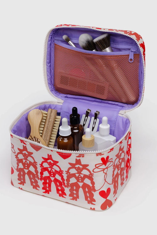 Large Cosmetic Case Cowgirl