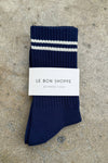 Boyfriend Socks Navy