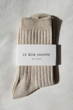 Her Socks Ivory Gold