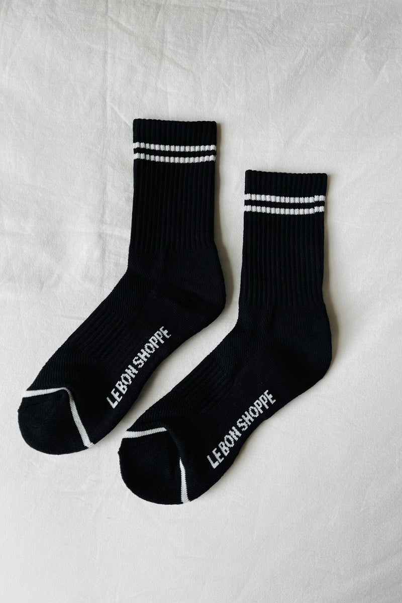 Boyfriend Socks Noir
