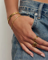 Atlas Gold Bracelet