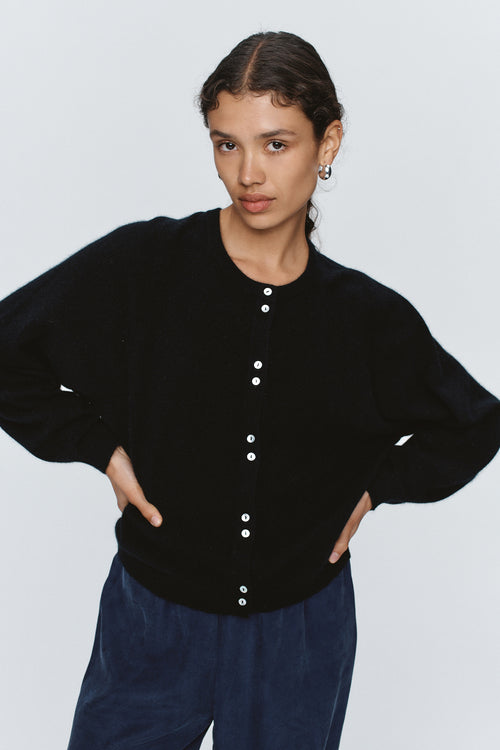 Babette Cardigan Black