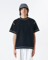 Contrast Tee Black