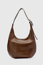 Everyday Croissant Bag Worn Chocolate