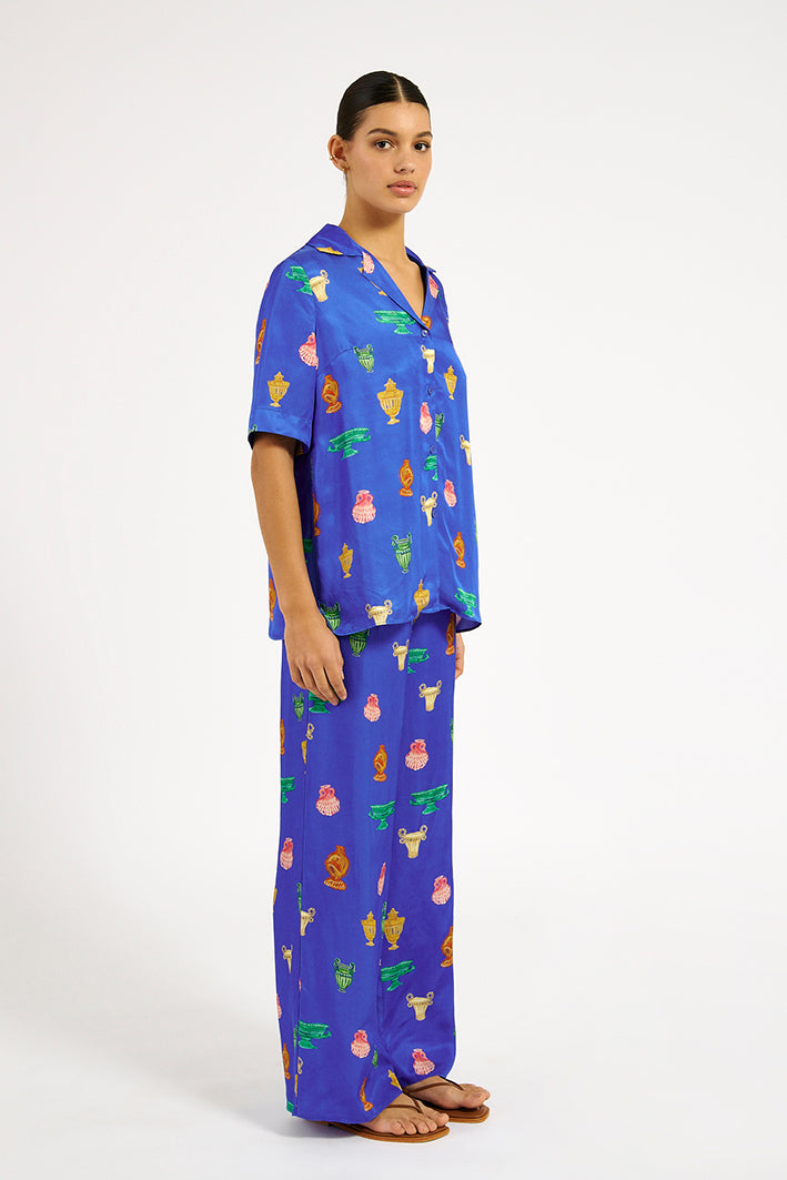 Cruz Shirt Ceramica Cobalt