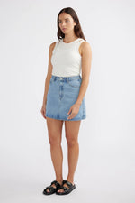 Reese Denim Mini Skirt