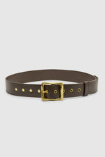 Everyday Belt Chocolate Gold