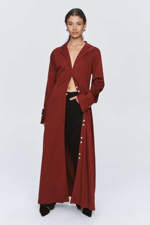 Foundations Dress Sangria