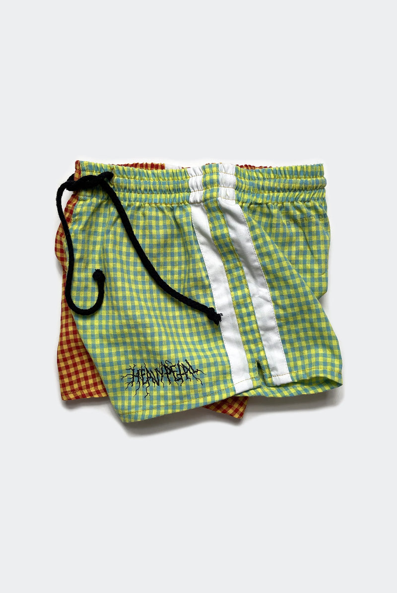 Off Track Shorts Gingham