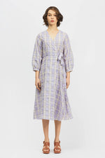 Gammi Dress Lilac Check