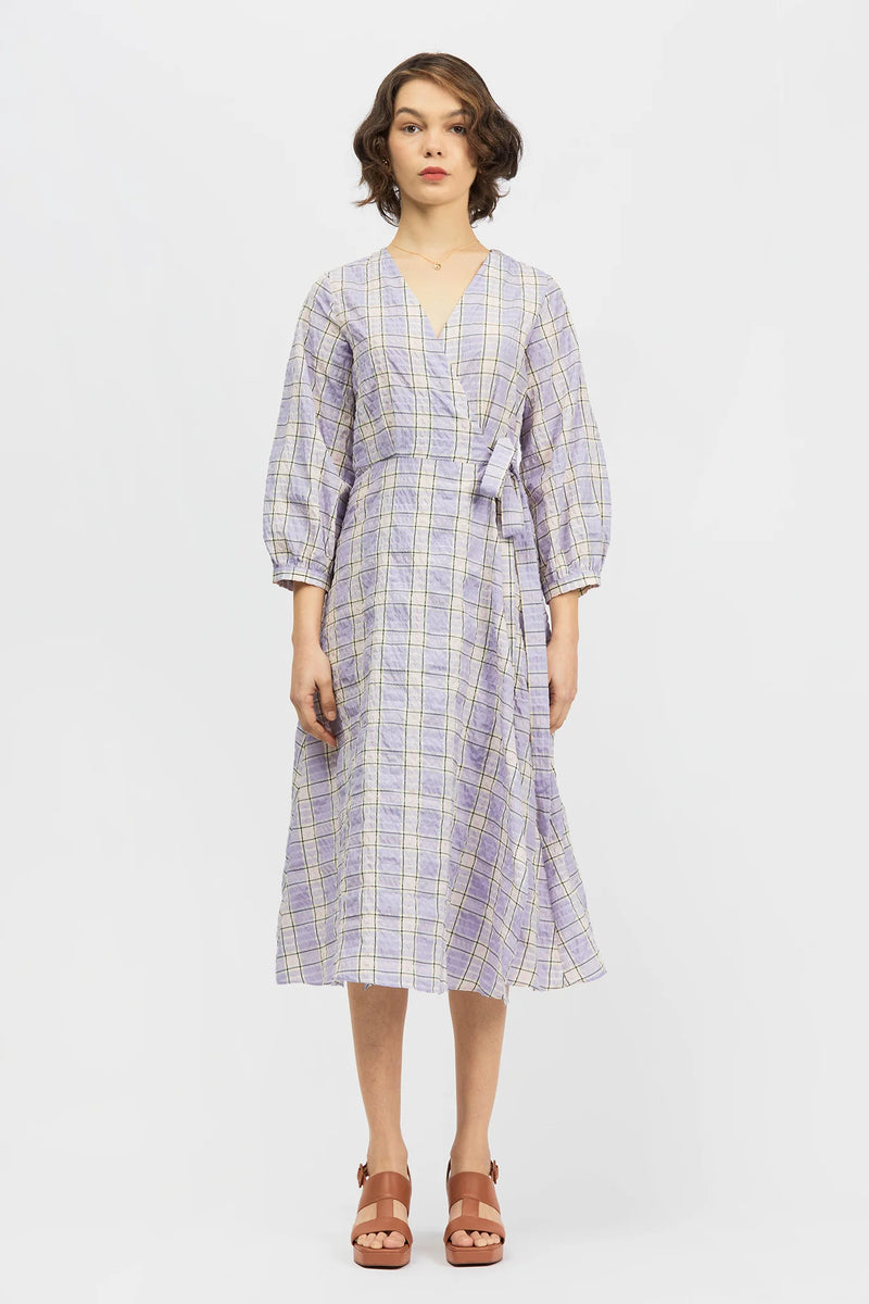 Gammi Dress Lilac Check