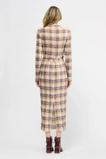 Hakea Skirt Yellow Check