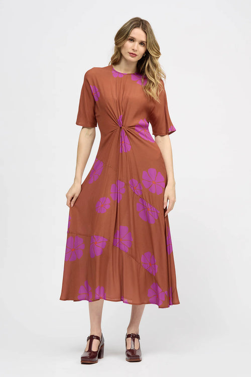 Heden Midi Dress Floret Print