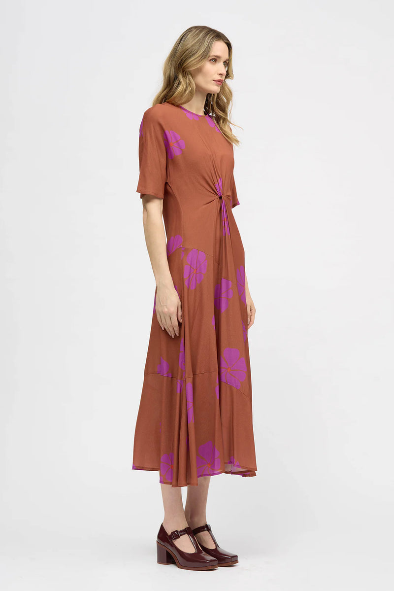 Heden Midi Dress Floret Print