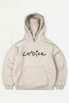 Logo Hooded Sweater Sand