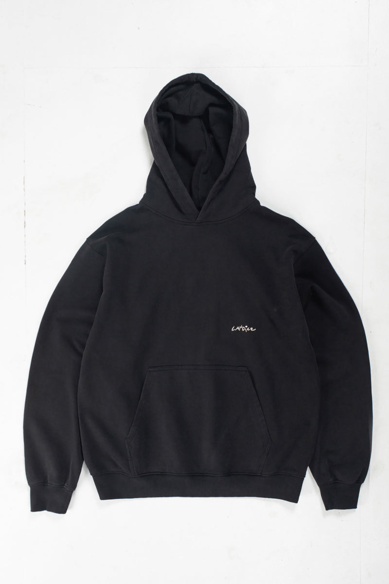 Signature Washed Hoodie Charcoal