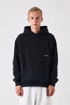 Signature Washed Hoodie Charcoal