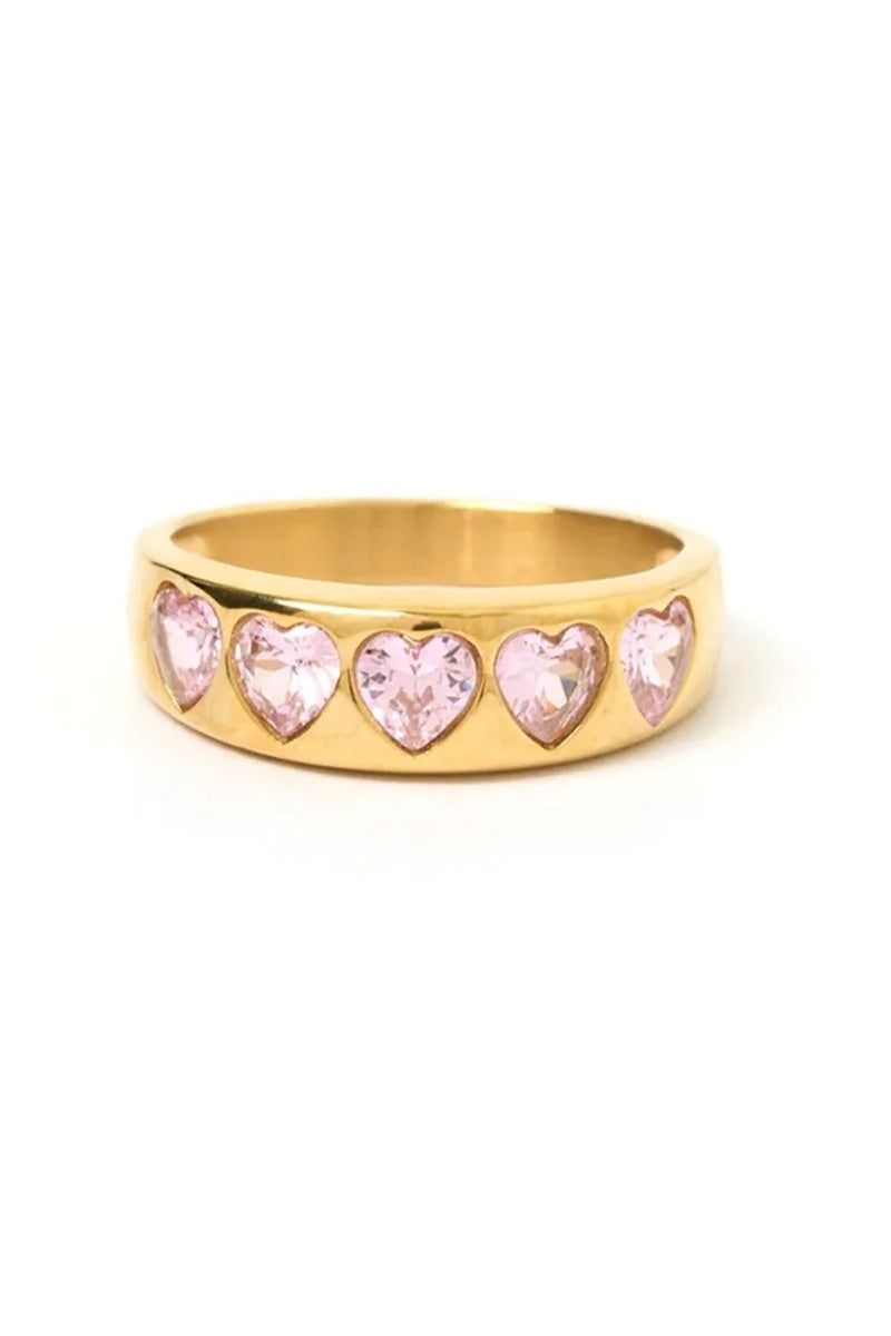 J'Adore Gold Ring Pink